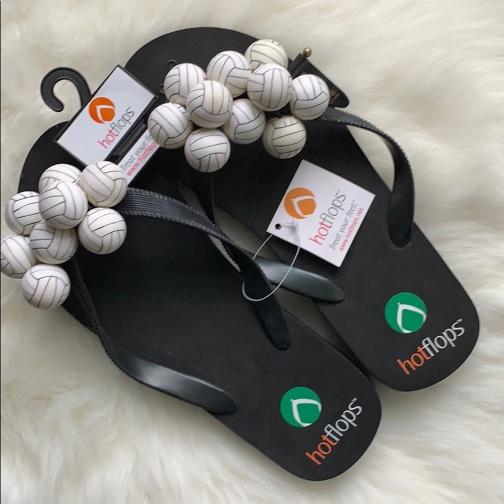 Volleyball Flip Flops! Size Large (10-11)